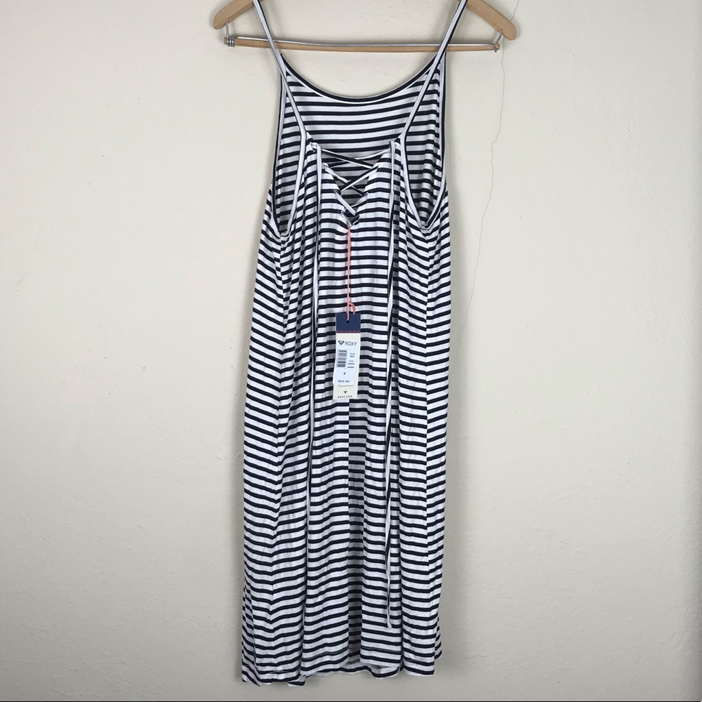 NWT Roxy Striped Dress
